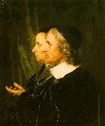Jan de Bray Double Profile Portrait of the Artist's Parents oil painting reproduction